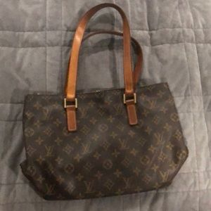 Authentic vintage Louis Vuitton handbag.